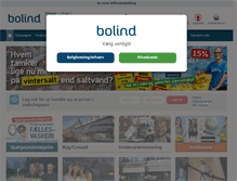 Tablet Screenshot of bolind.dk